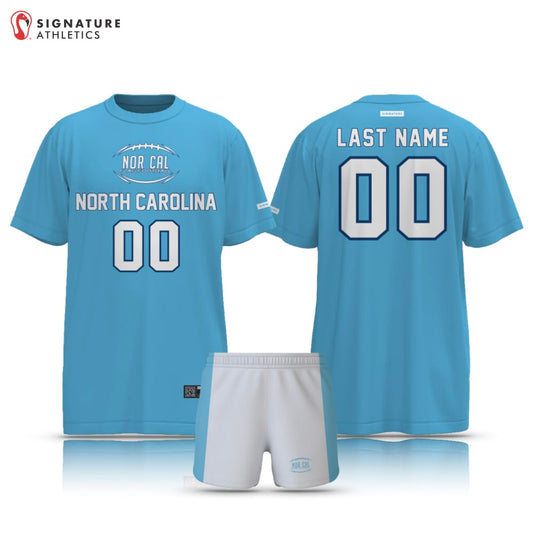 Norcal Flag Football North Carolina Men's 2 Piece Player Package Signature Lacrosse