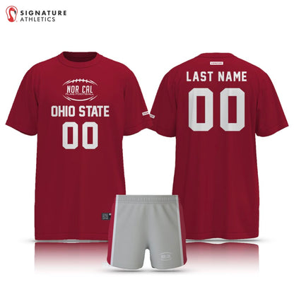 Norcal Flag Football Ohio State Men's 2 Piece Player Package Signature Lacrosse