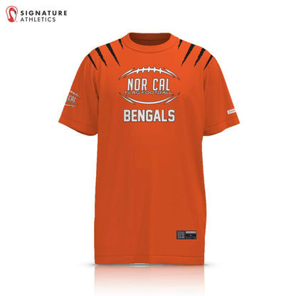 Norcal Flag Football Orange Cincinnati Bengals Men's 2 Piece Player Package Signature Lacrosse