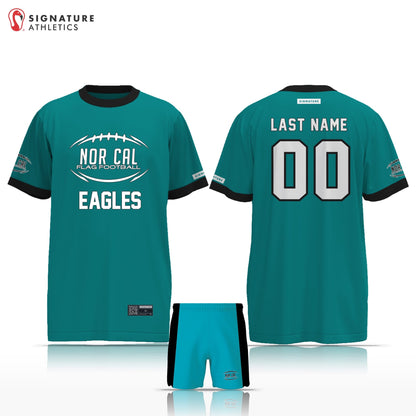 Norcal Flag Football Philadelphia Eagles Men's 2 Piece Player Package Signature Lacrosse