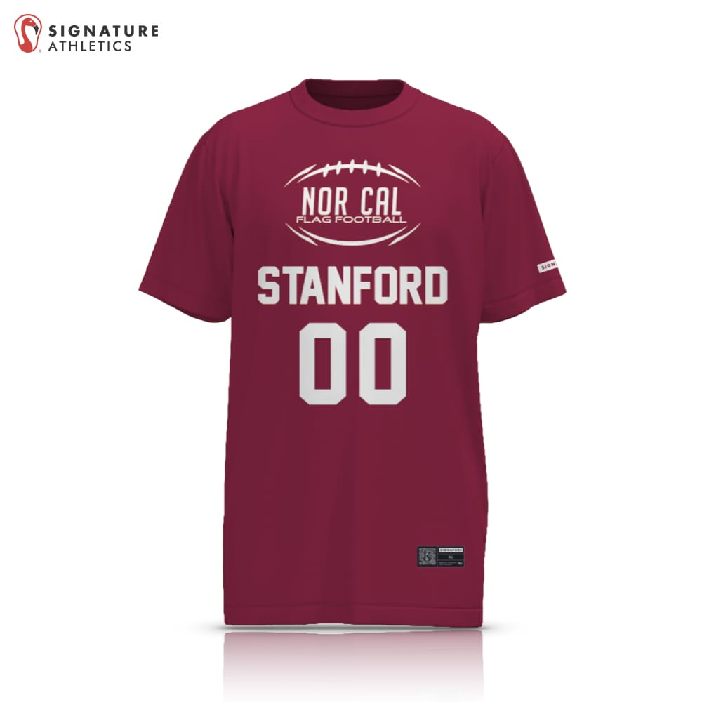 Norcal Flag Football Red Stanford Men's 2 Piece Player Package Signature Lacrosse