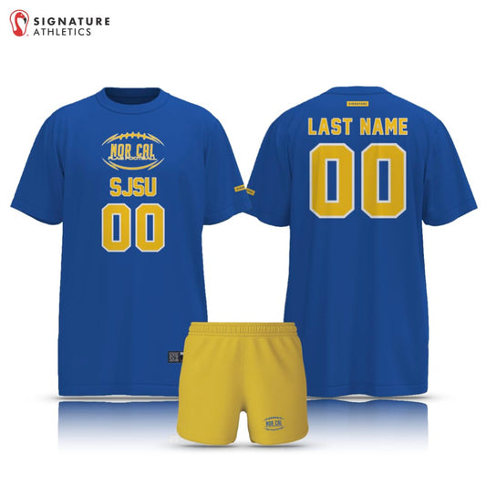 Norcal Flag Football SJSU Men's 2 Piece Player Package Signature Lacrosse
