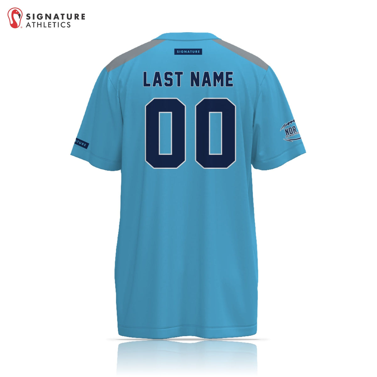 Norcal Flag Football Tennessee Titans Men's 2 Piece Player Package Signature Lacrosse