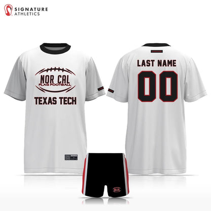Norcal Flag Football Texas Tech Men's 2 Piece Player Package Signature Lacrosse