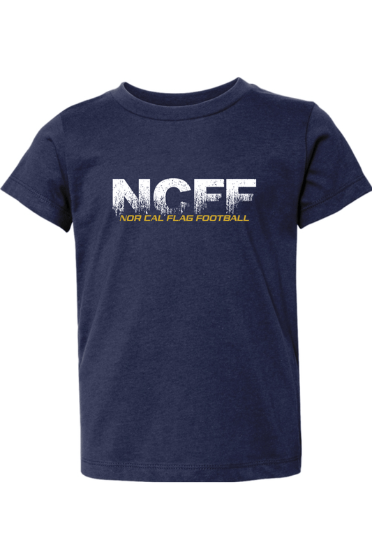 Norcal Flag Football Toddler T-Shirt Signature Lacrosse
