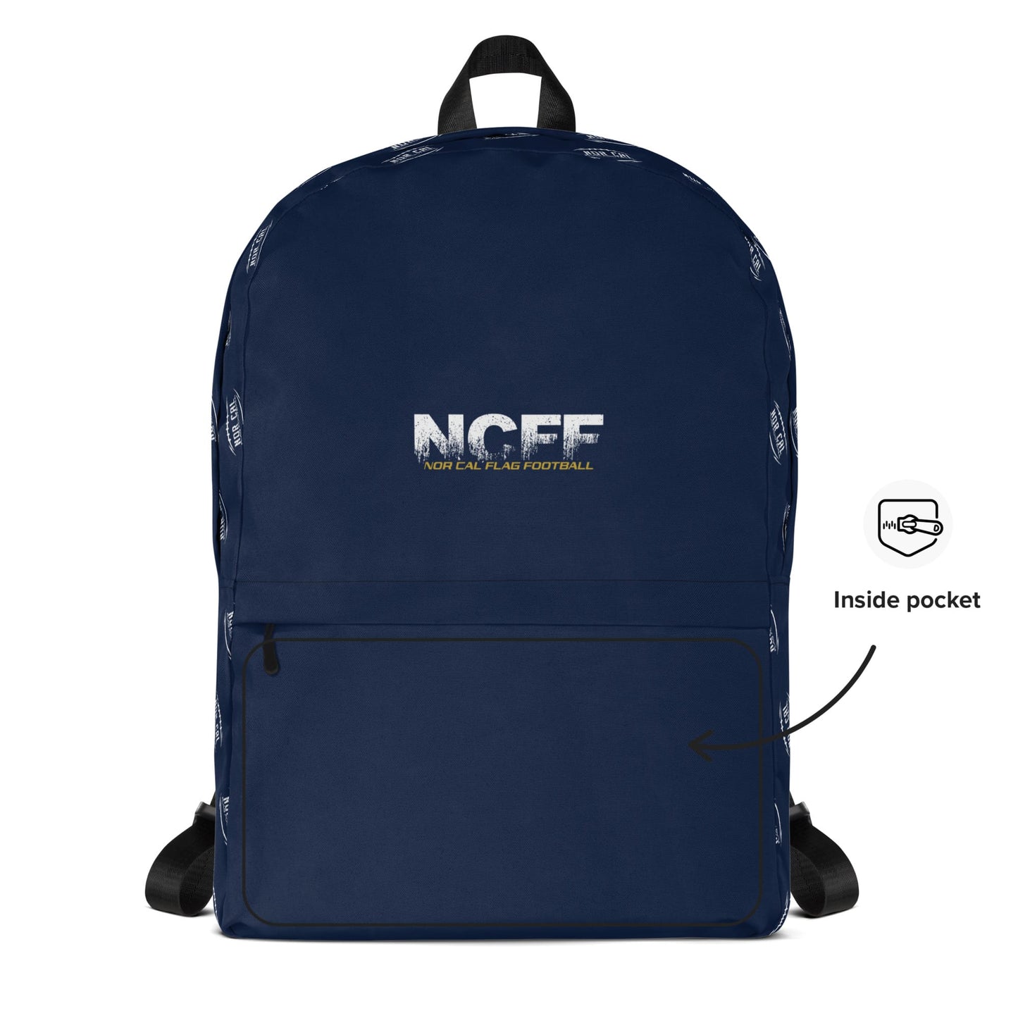 Norcal Flag Football Travel Backpack Signature Lacrosse