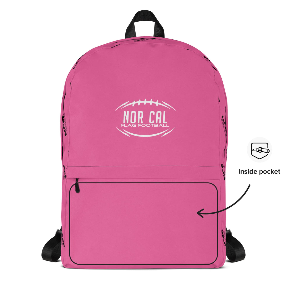 Norcal Flag Football Travel Backpack Signature Lacrosse