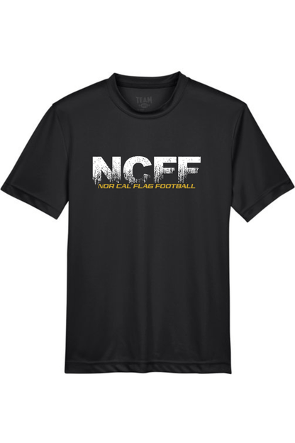 Norcal Flag Football Youth Athletic T-Shirt Signature Lacrosse