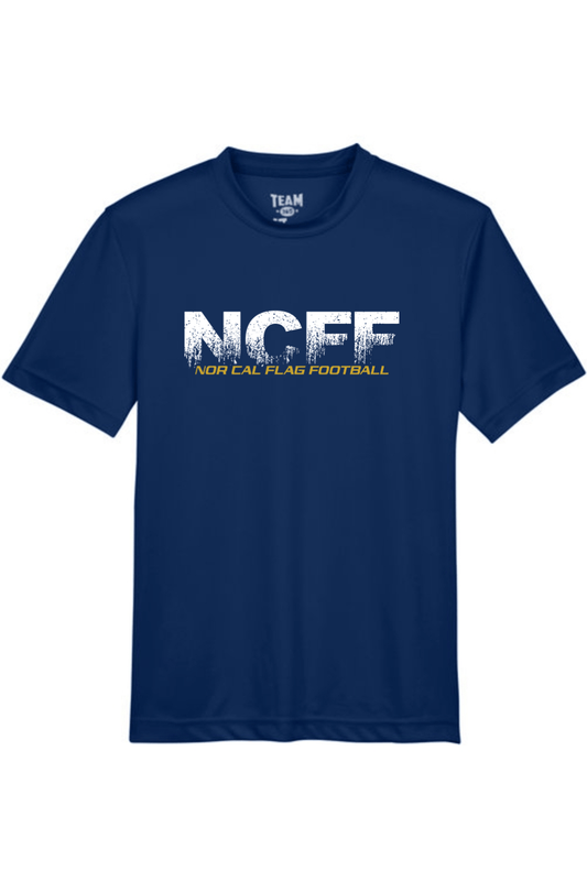 Norcal Flag Football Youth Athletic T-Shirt Signature Lacrosse