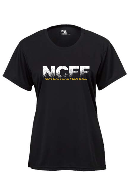 Norcal Flag Football Youth Girl's Athletic T-Shirt Signature Lacrosse