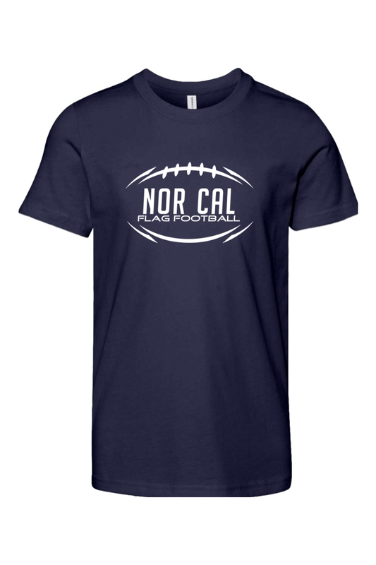 Norcal Flag Football Youth Lifestyle T-Shirt Signature Lacrosse