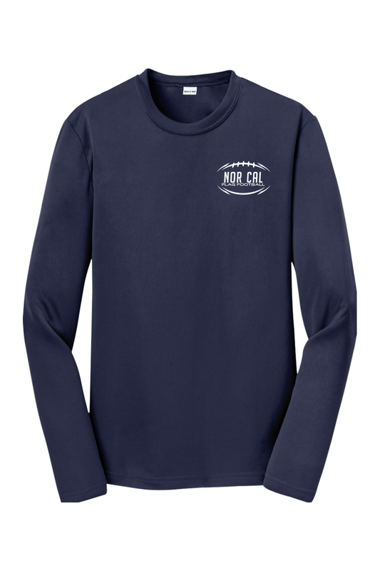 Norcal Flag Football Youth Long Sleeve T-Shirt Signature Lacrosse