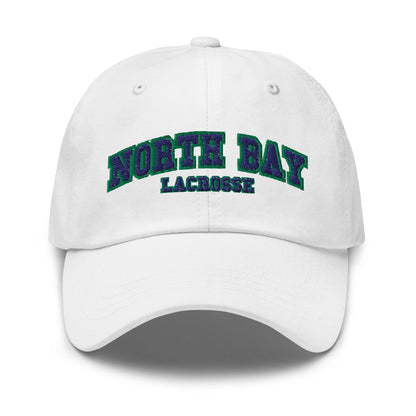 North Bay Warriors Embroidered Dad Hat Signature Lacrosse