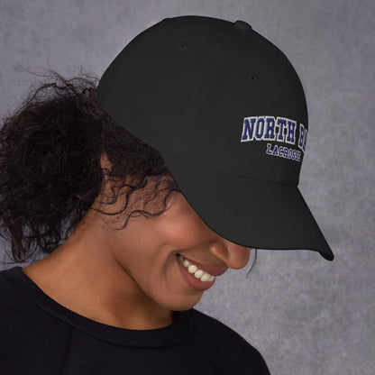 North Bay Warriors Embroidered Dad Hat Signature Lacrosse