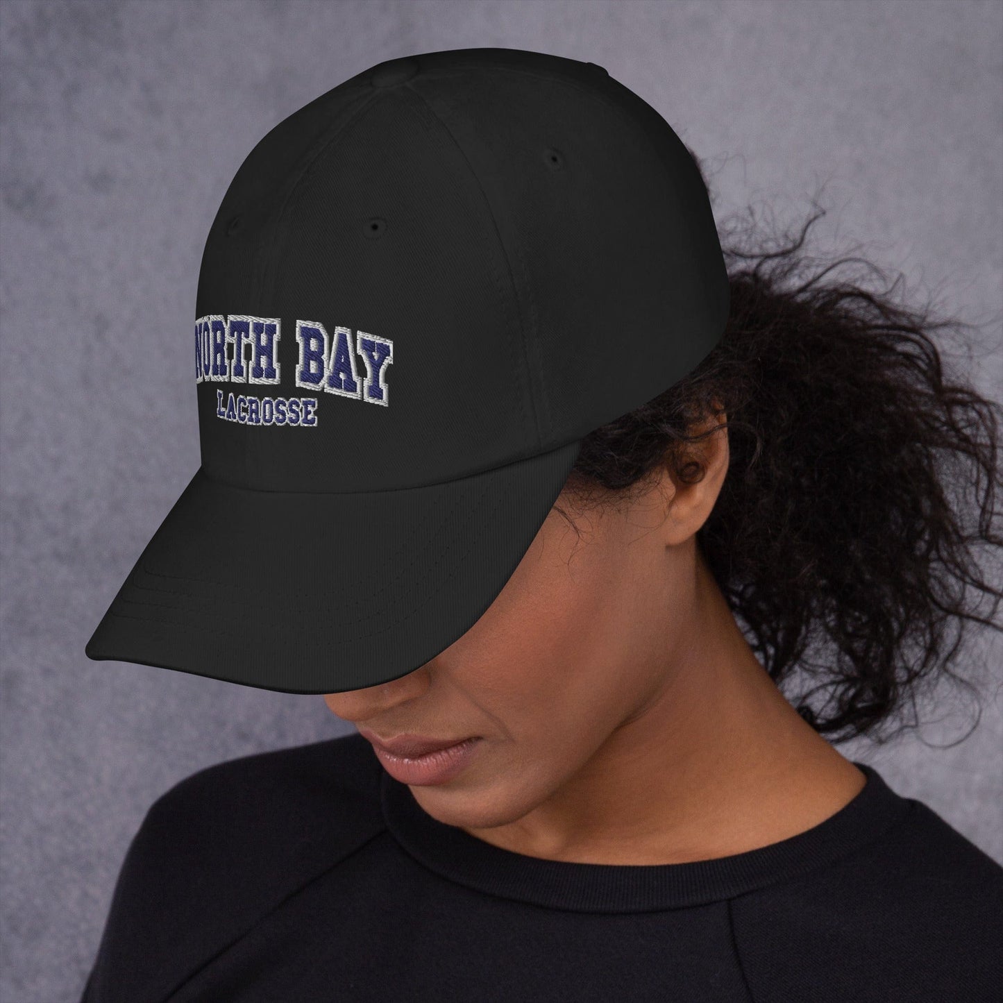 North Bay Warriors Embroidered Dad Hat Signature Lacrosse