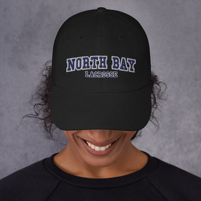 North Bay Warriors Embroidered Dad Hat Signature Lacrosse