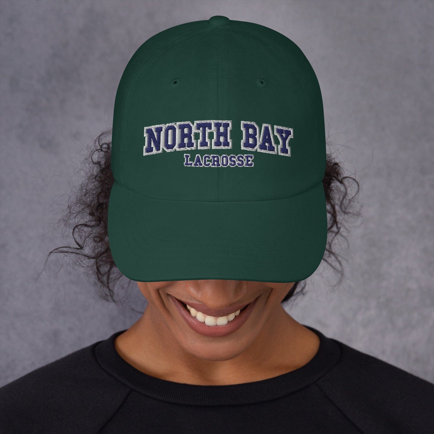 North Bay Warriors Embroidered Dad Hat Signature Lacrosse