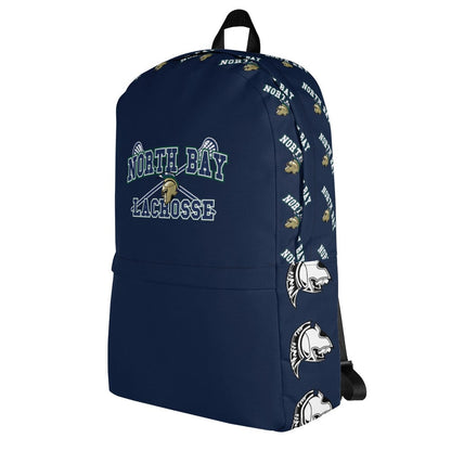 North Bay Warriors Travel Backpack Signature Lacrosse