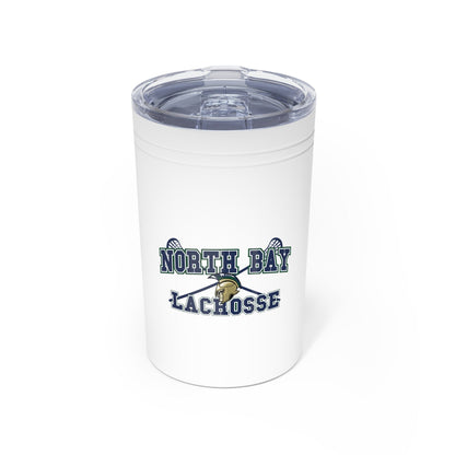 North Bay Warriors Vacuum Insulated Tumblr, 11 oz Signature Lacrosse