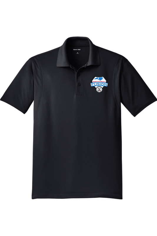 North Carolina Fusion Adult Embroidered Athletic Polo Signature Lacrosse