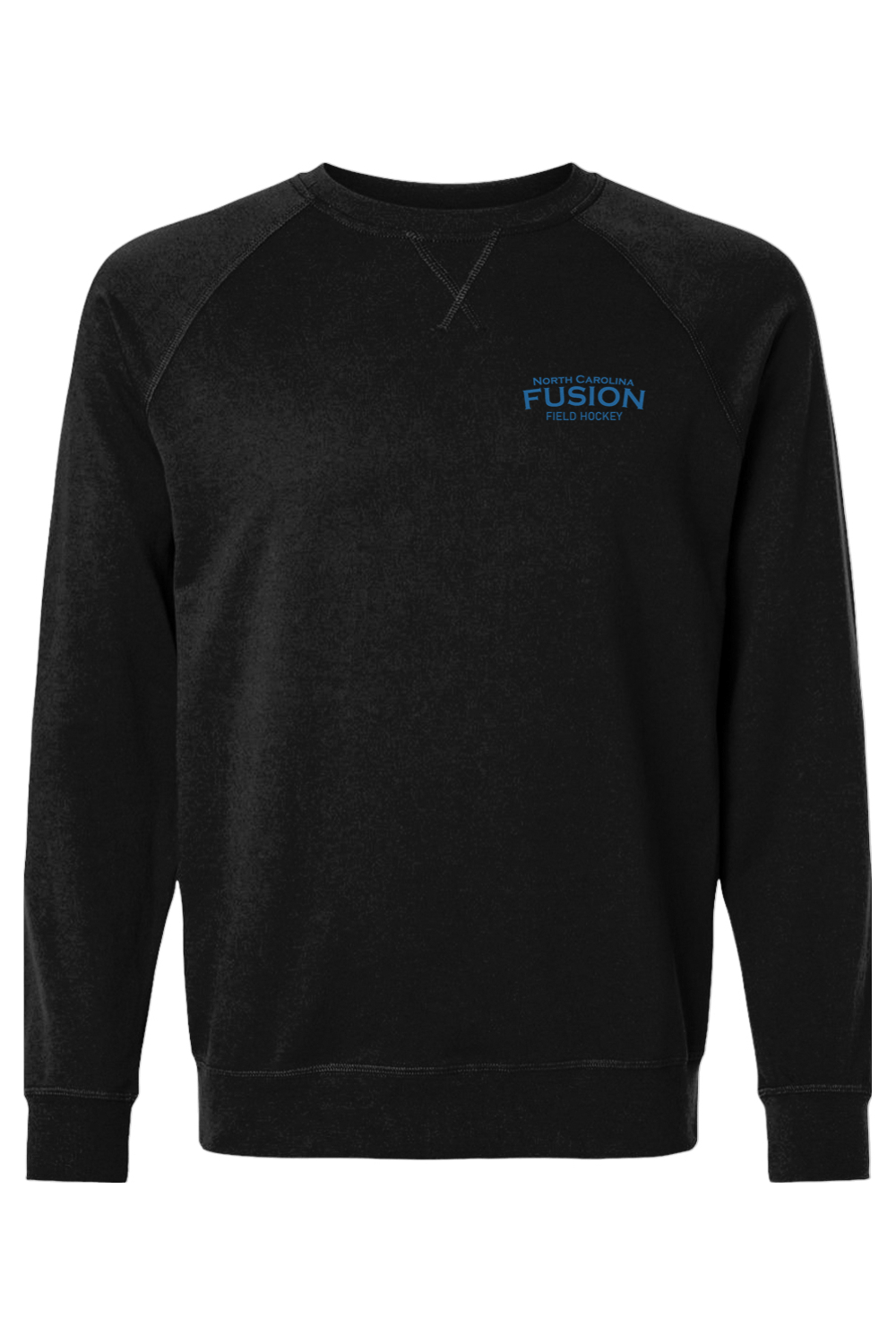 North Carolina Fusion Adult Heavyweight Raglan Long Sleeve Signature Lacrosse
