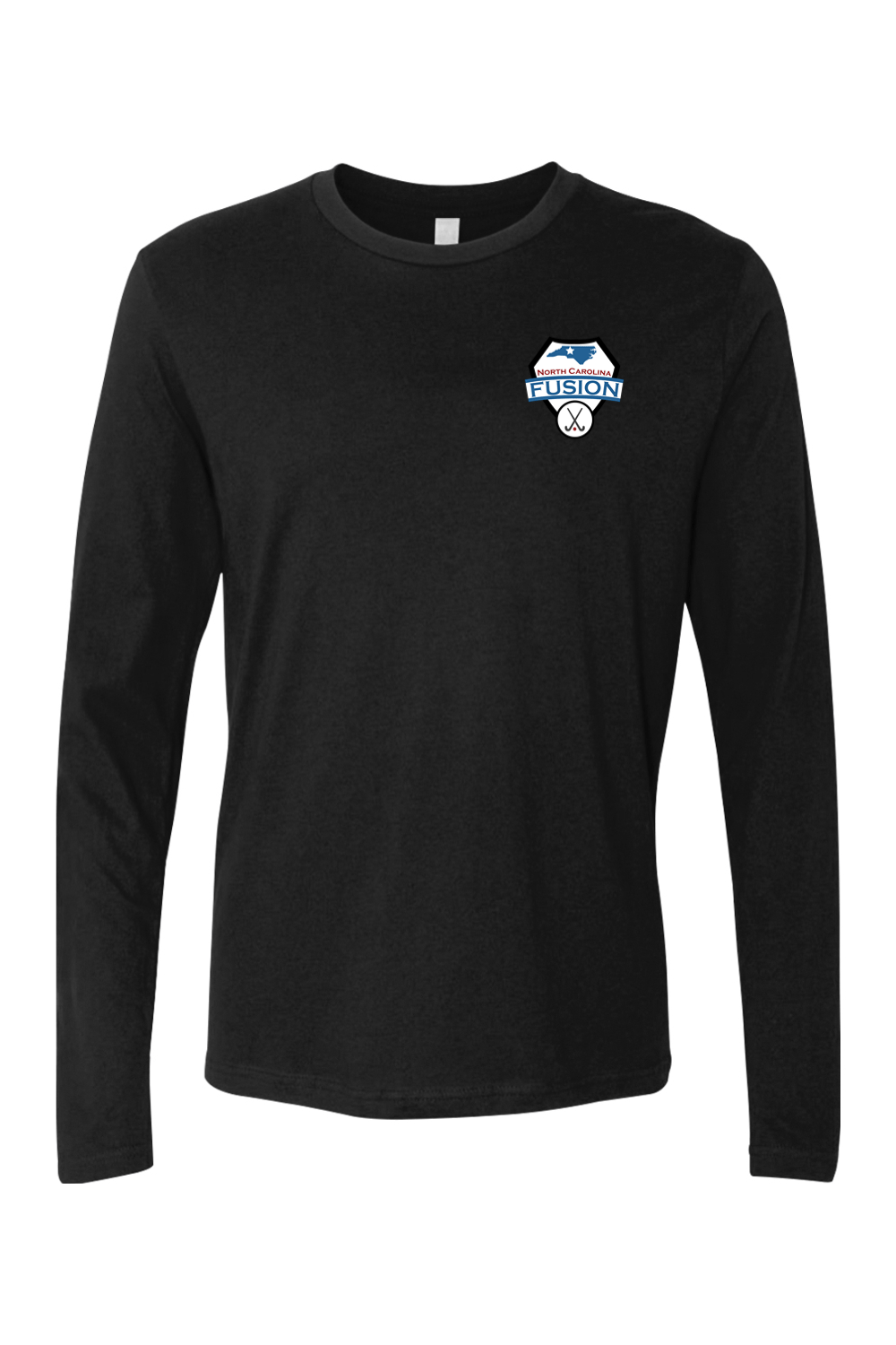 North Carolina Fusion Adult Long Sleeve T-Shirt Signature Lacrosse