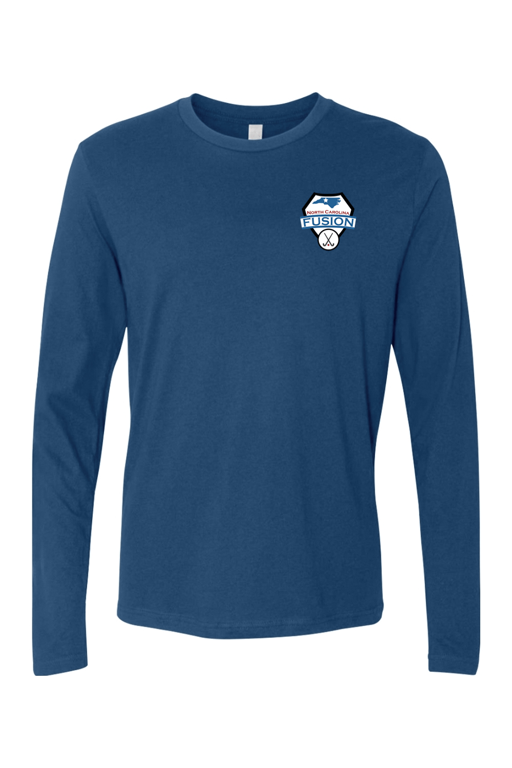 North Carolina Fusion Adult Long Sleeve T-Shirt Signature Lacrosse