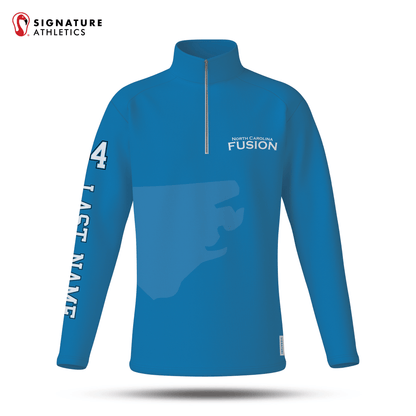 North Carolina Fusion Dye Sub Scuba Hoodie Signature Lacrosse