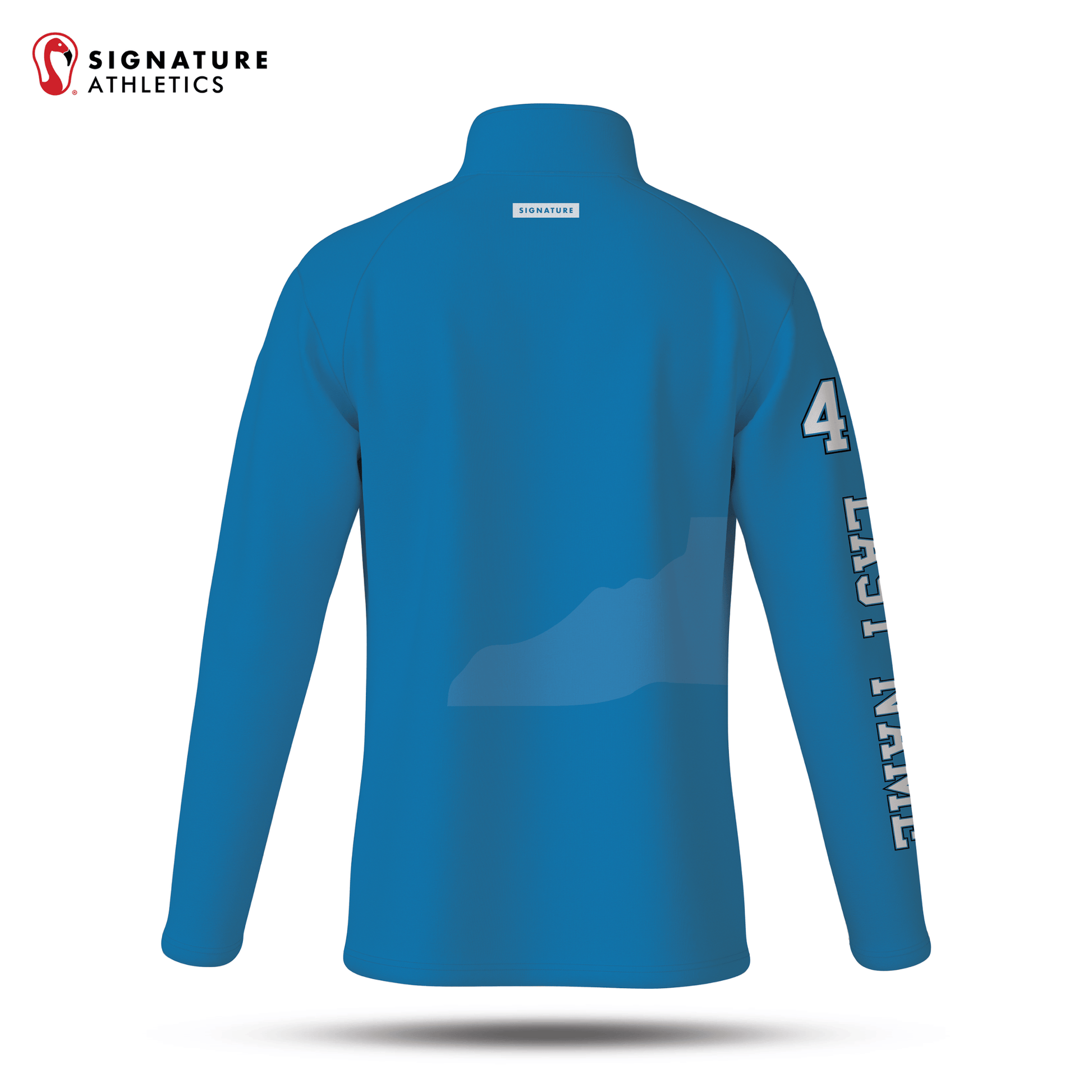 North Carolina Fusion Dye Sub Scuba Hoodie Signature Lacrosse
