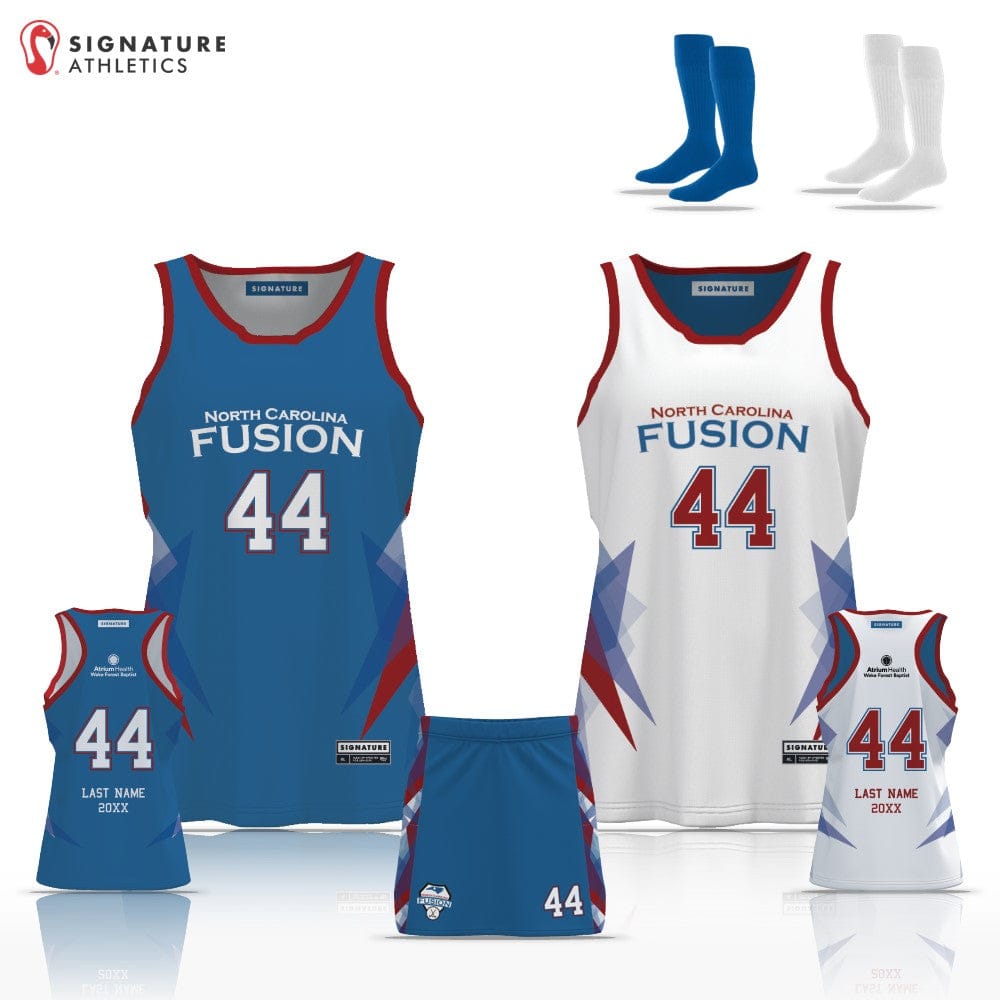 North Carolina Fusion Women's 4 Piece Player Package Signature Lacrosse