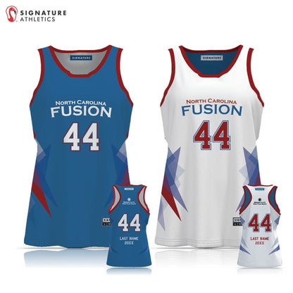North Carolina Fusion Women's 4 Piece Player Package Signature Lacrosse