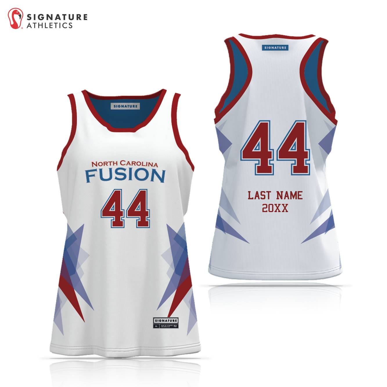North Carolina Fusion Women's 4 Piece Player Package Signature Lacrosse