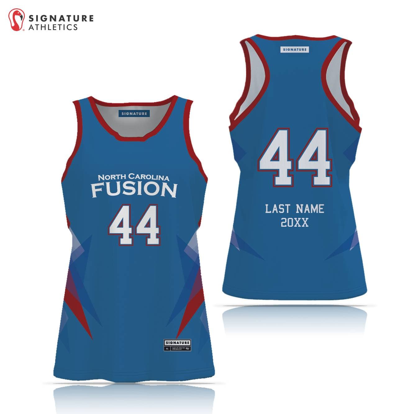 North Carolina Fusion Women's 4 Piece Player Package Signature Lacrosse