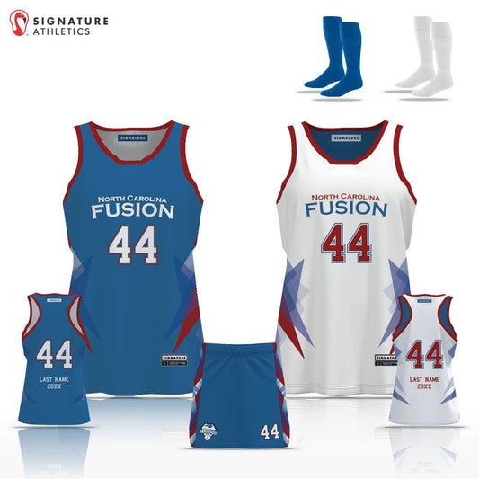 North Carolina Fusion Women's 4 Piece Player Package Signature Lacrosse