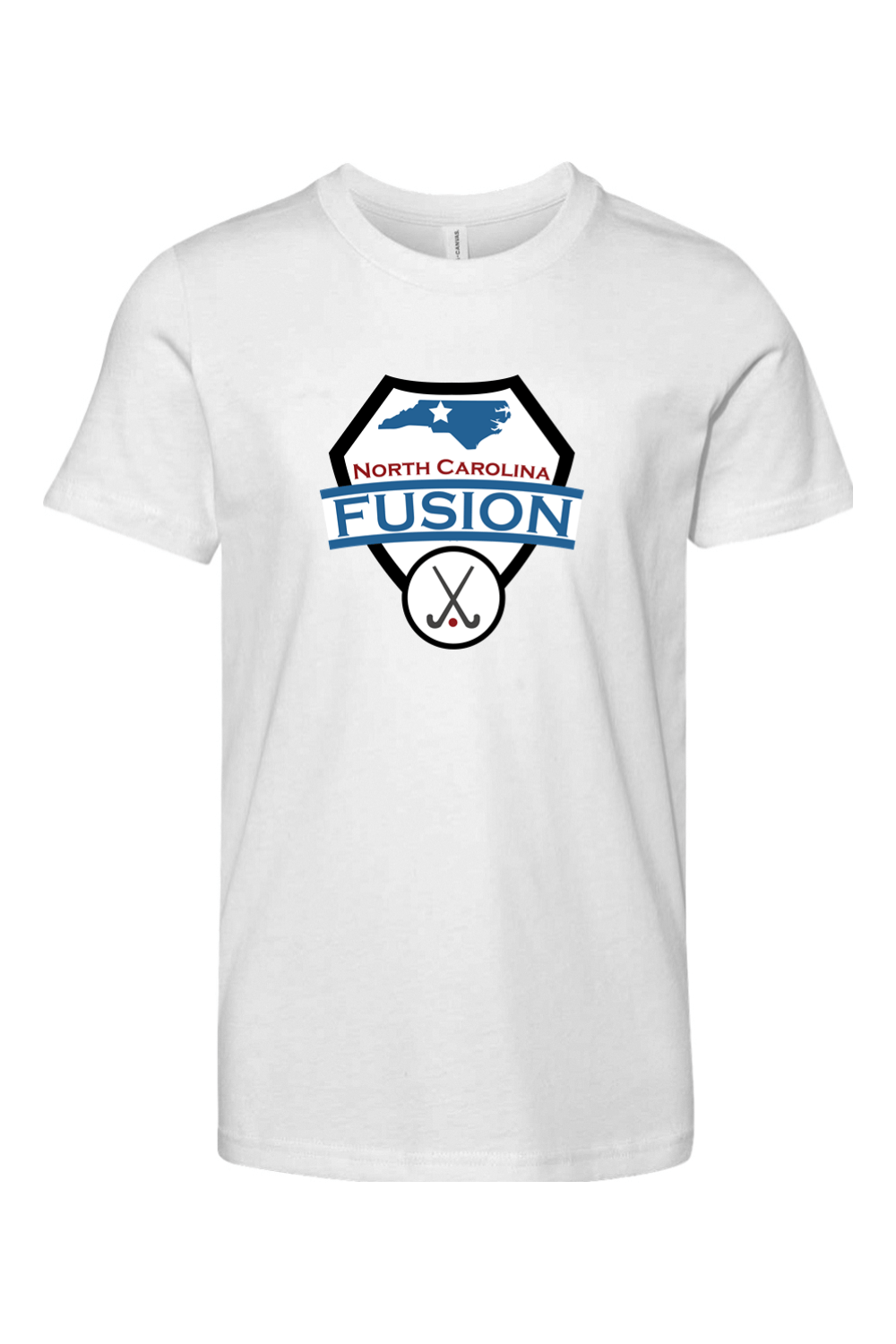 North Carolina Fusion Youth Lifestyle T-Shirt Signature Lacrosse