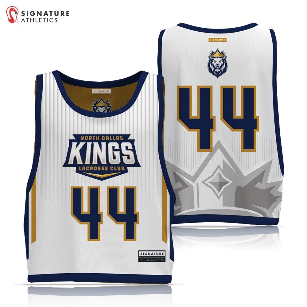 North Dallas Kings Men's Player Reversible Pinnie: North Dallas Kings Signature Lacrosse