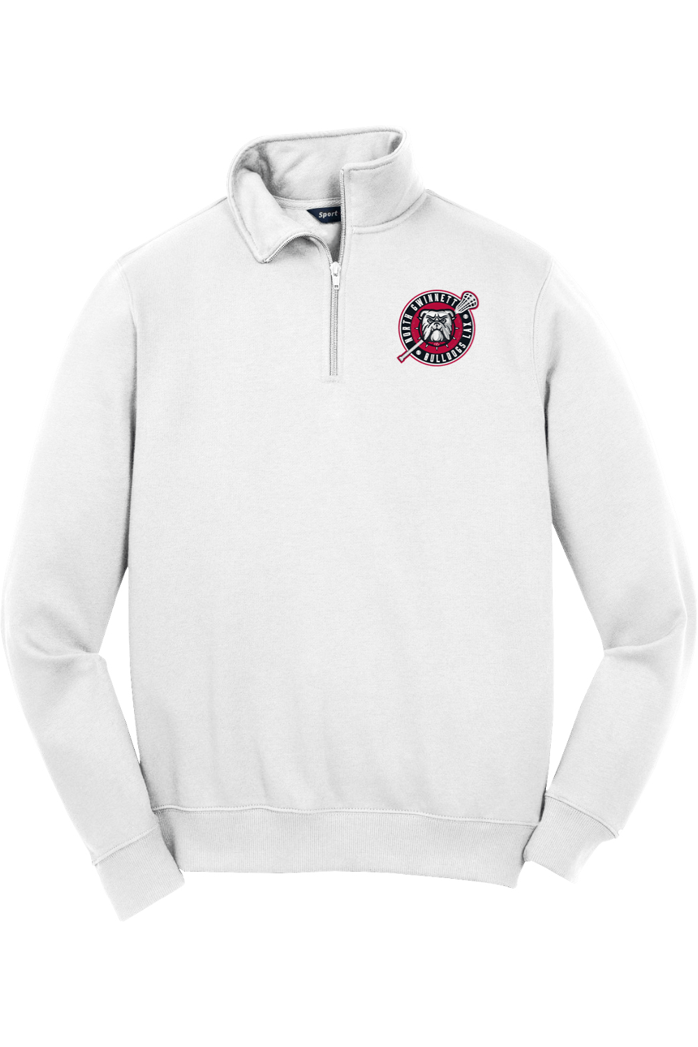 North Gwinnett Lacrosse Adult Embroidered Quarter-Zip Pullover Signature Lacrosse