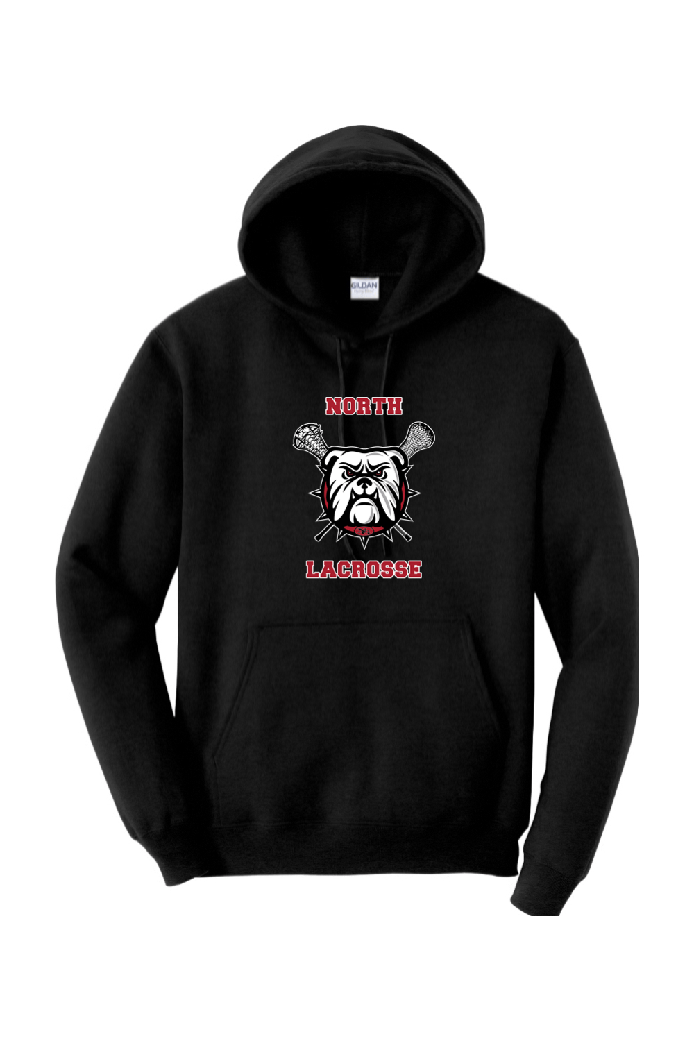 North Gwinnett Lacrosse Adult Heavyweight Hoodie Signature Lacrosse