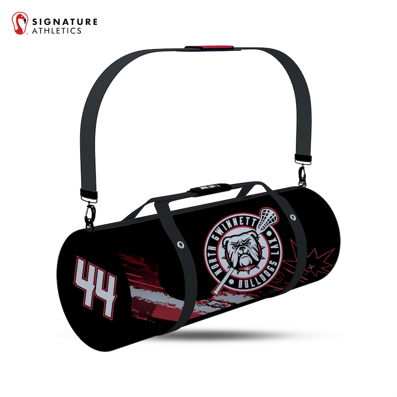 North Gwinnett Lacrosse Customizable Large Equipment Duffel Bag Signature Lacrosse