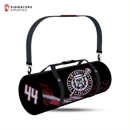 North Gwinnett Lacrosse Customizable Large Equipment Duffel Bag Signature Lacrosse