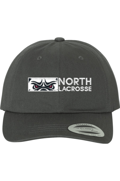 North Gwinnett Lacrosse Embroidered Dad Hat Signature Lacrosse