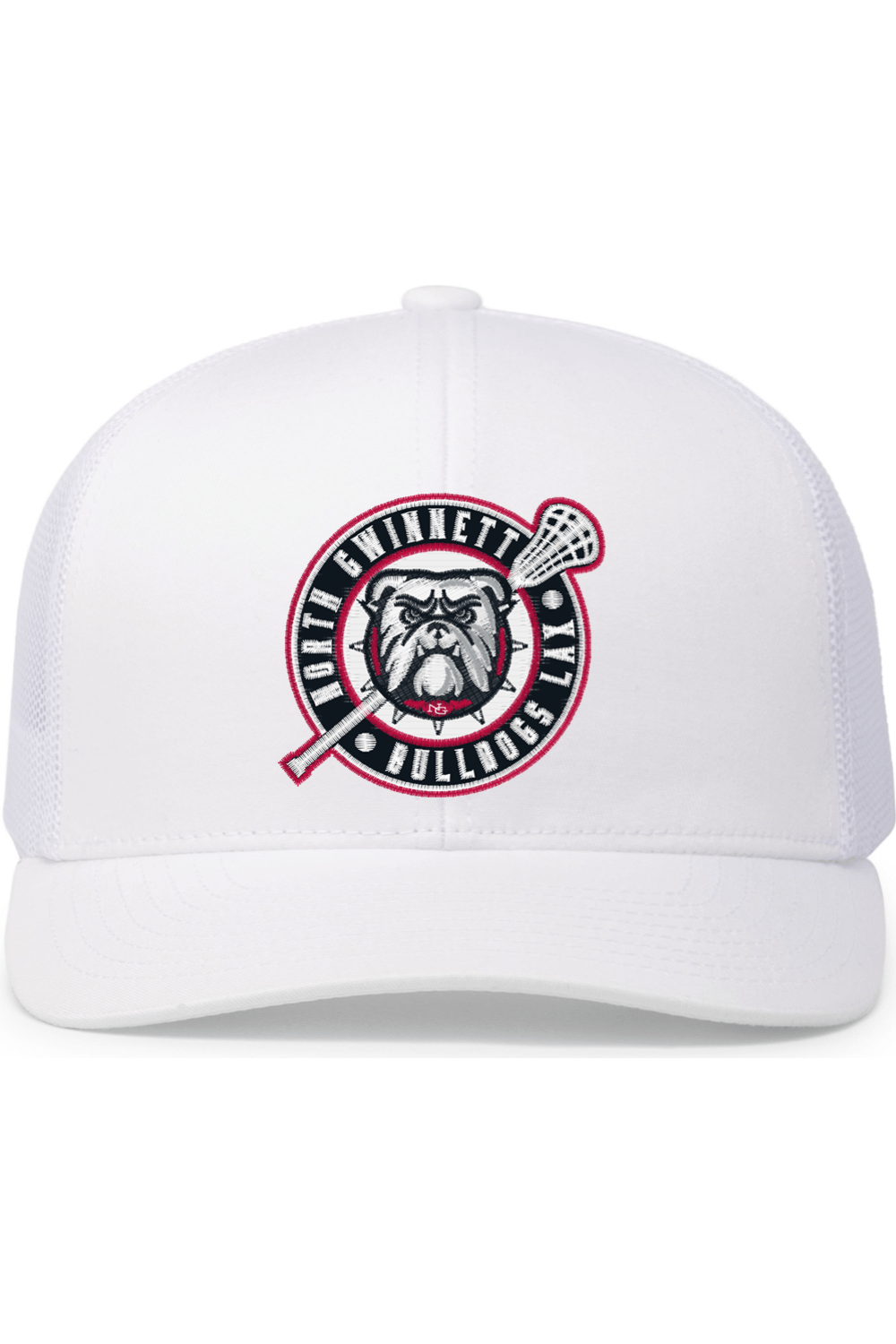 North Gwinnett Lacrosse Embroidered Trucker Hat Signature Lacrosse