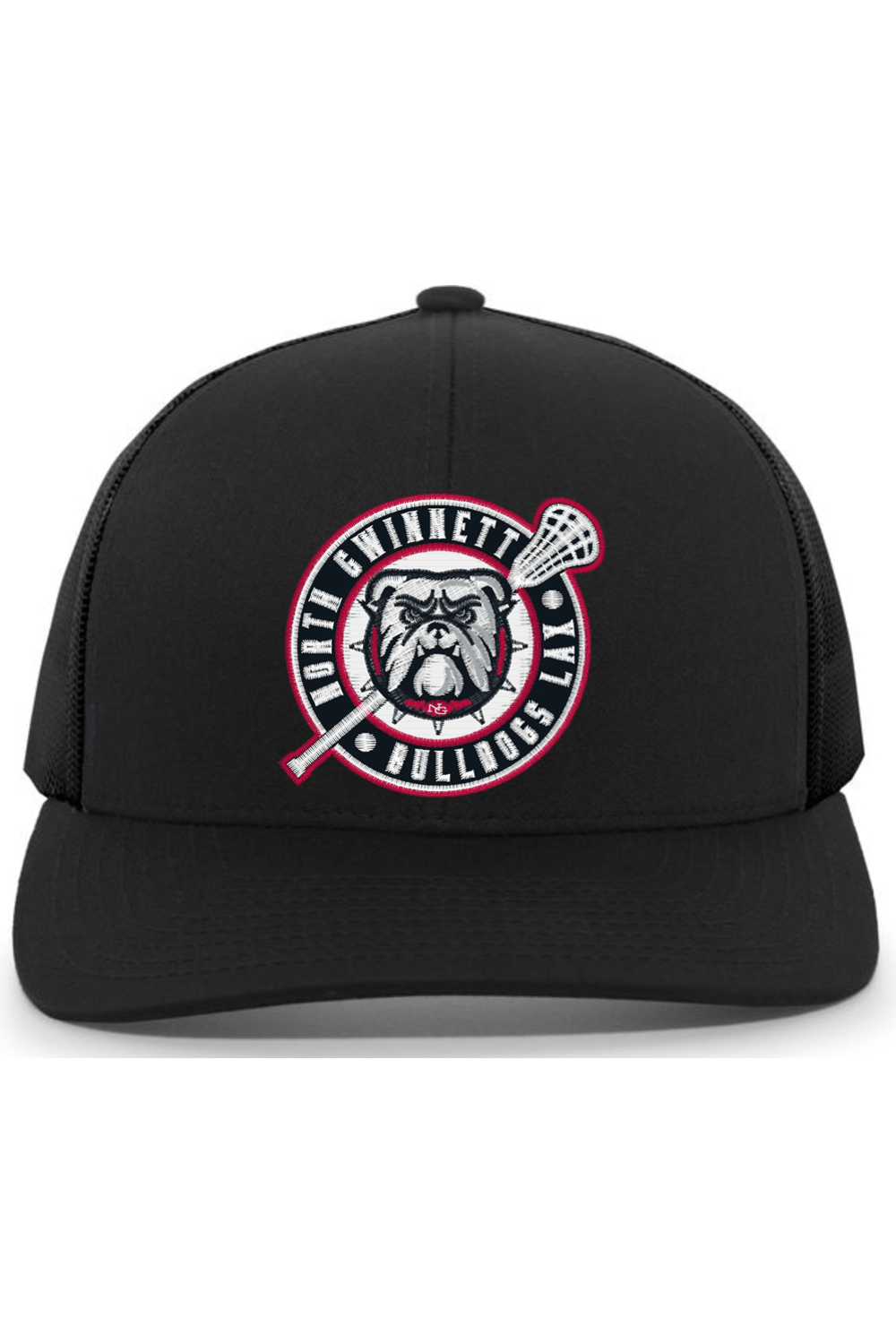 North Gwinnett Lacrosse Embroidered Trucker Hat Signature Lacrosse