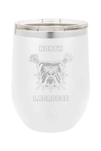 North Gwinnett Lacrosse Insulated Wine Tumbler Signature Lacrosse