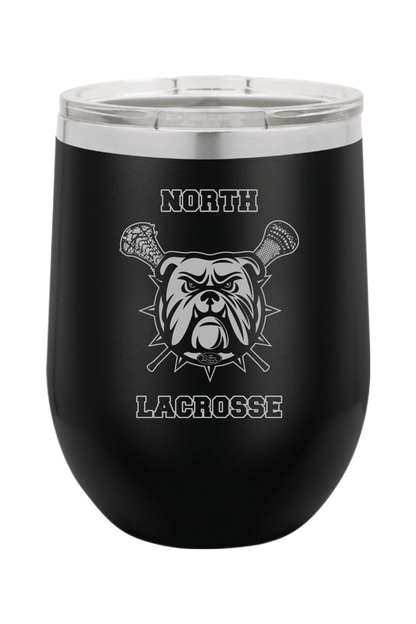 North Gwinnett Lacrosse Insulated Wine Tumbler Signature Lacrosse