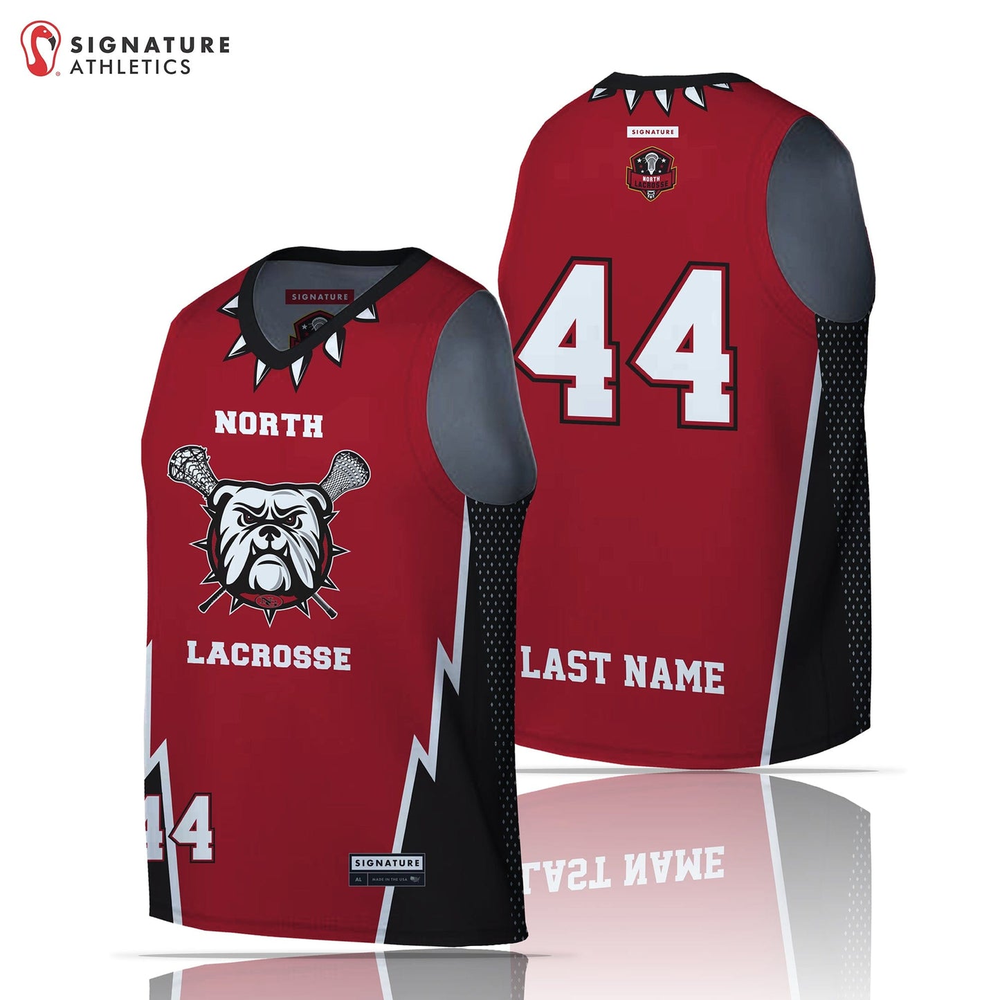 North Gwinnett Lacrosse Men's 3 Piece Player Package Signature Lacrosse
