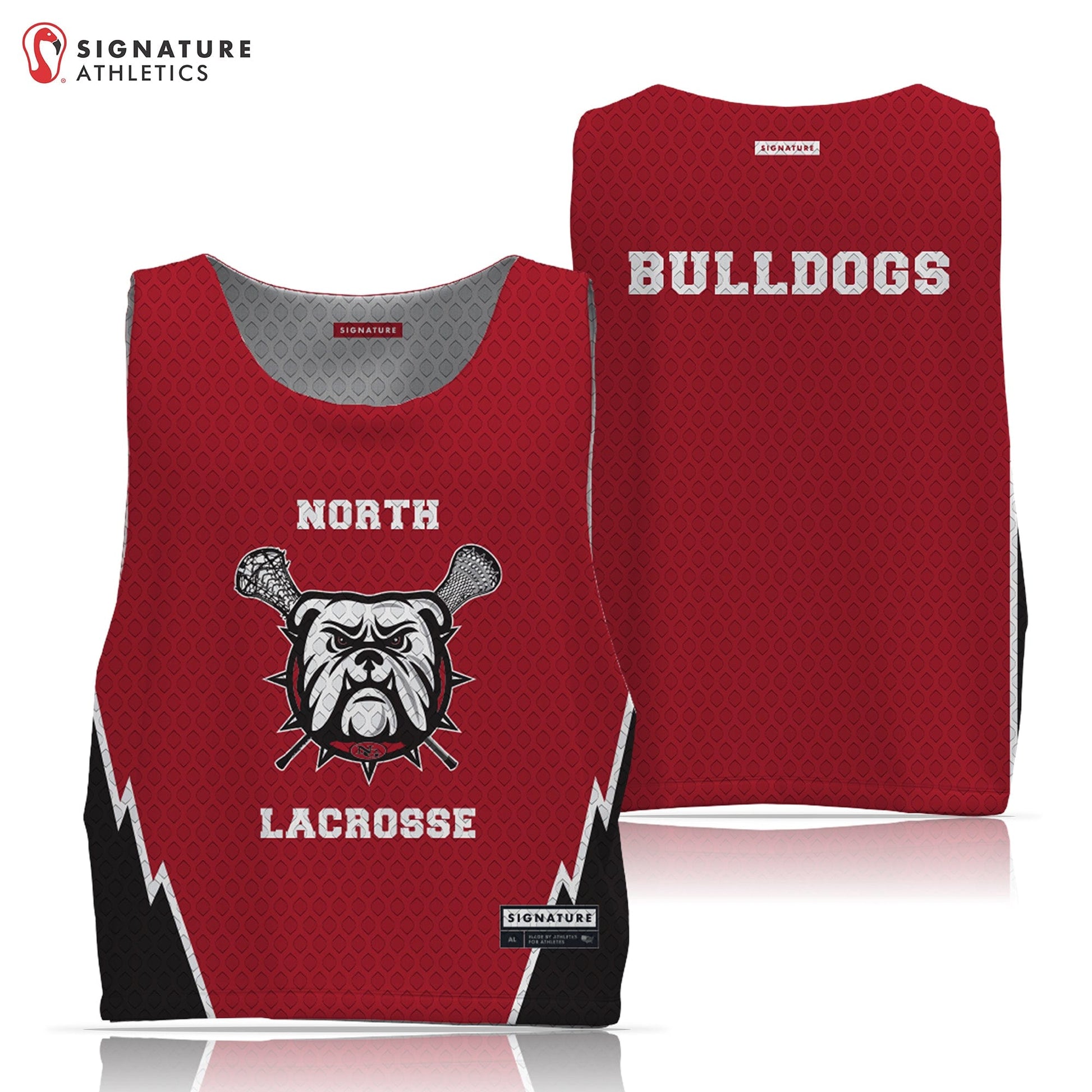 North Gwinnett Lacrosse Men's Reversible Pinnie Signature Lacrosse