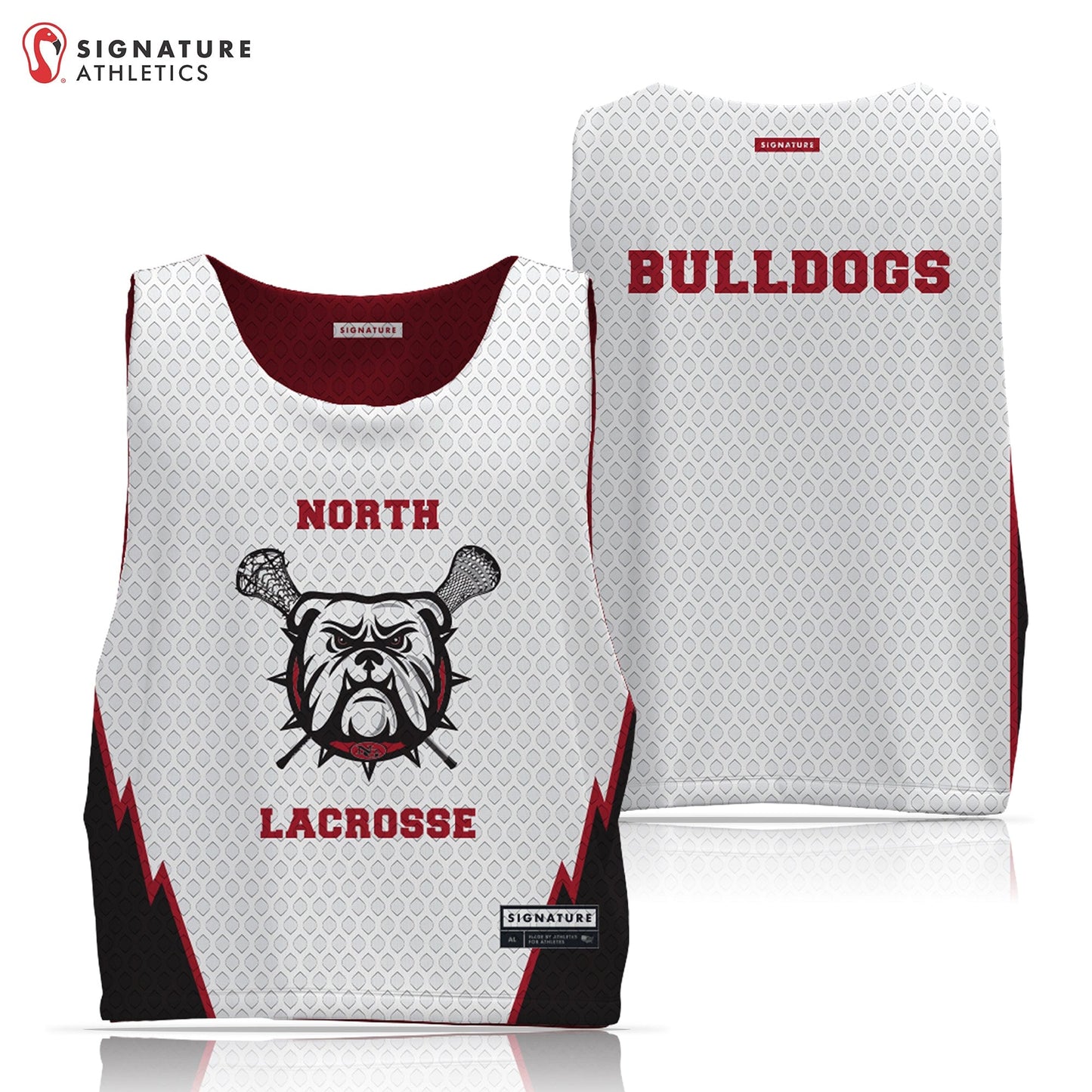 North Gwinnett Lacrosse Men's Reversible Pinnie Signature Lacrosse