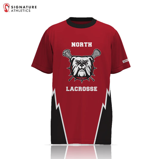 North Gwinnett Lacrosse Men's Short Sleeve Tech Tee Signature Lacrosse