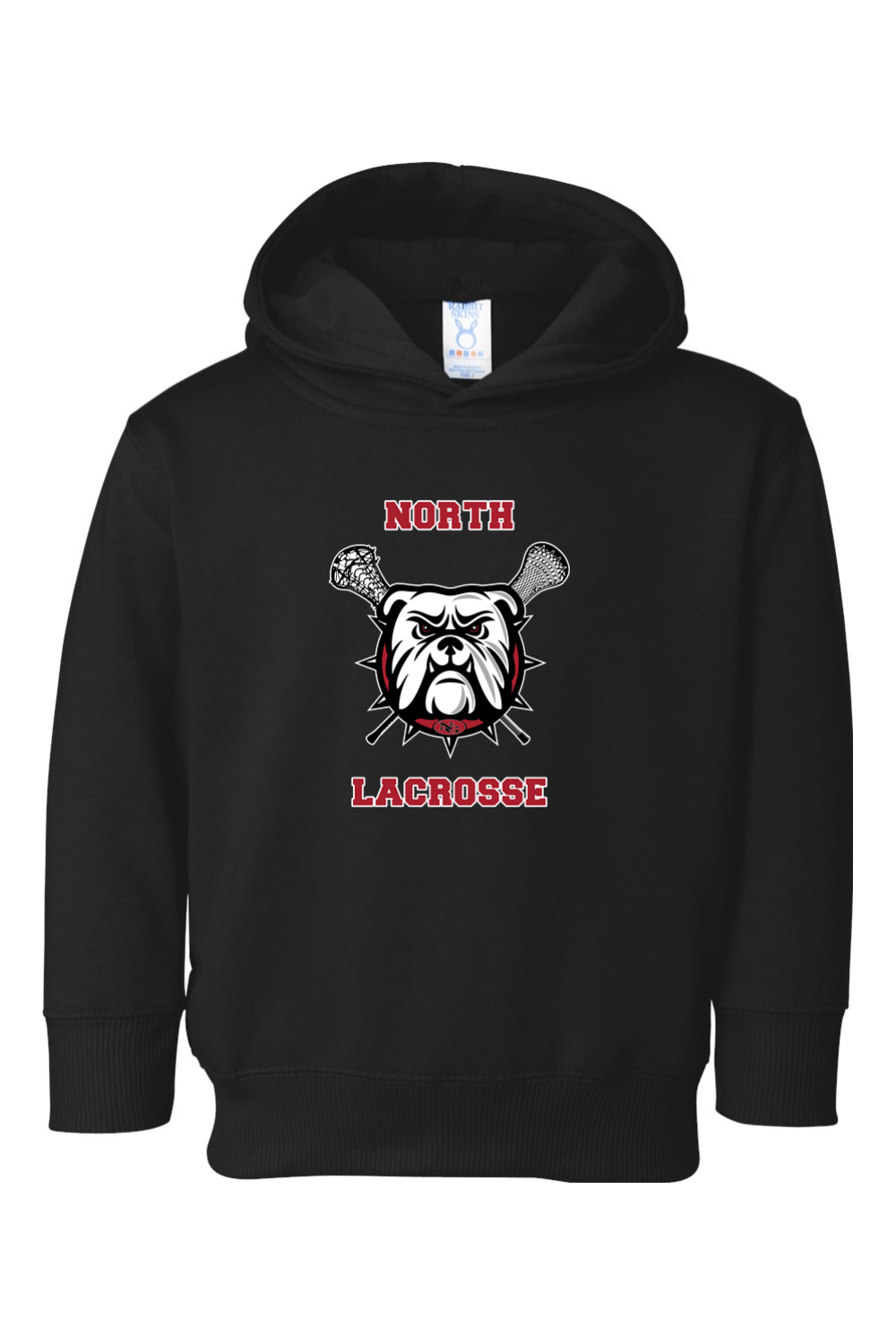 North Gwinnett Lacrosse Toddler Fleece Hoodie Signature Lacrosse